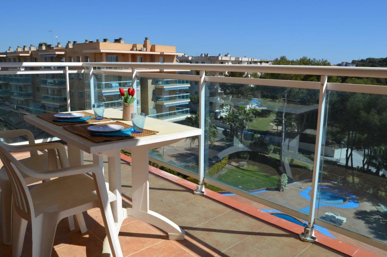 Lovely Familiar Apartment With Pool In Cap Salou Exterior foto
